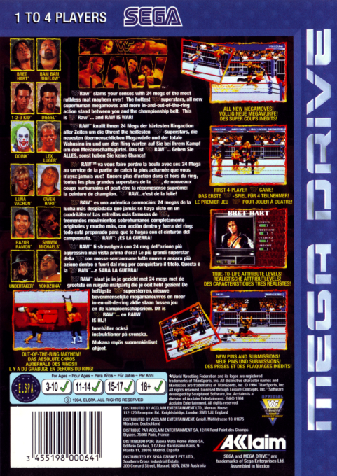 WWF Raw - Dos