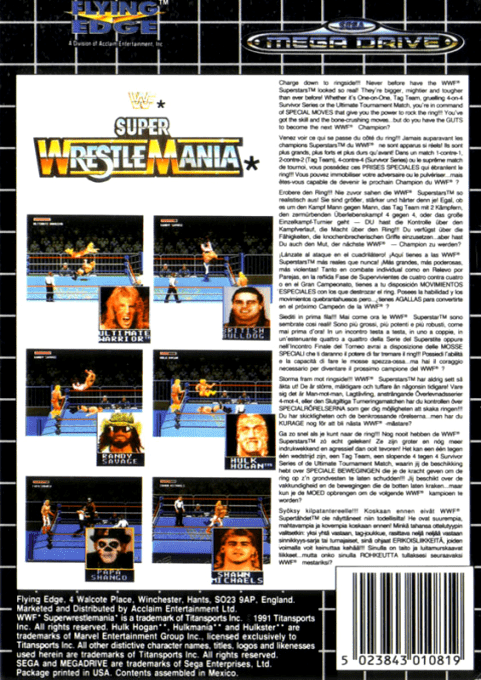 WWF Super WrestleMania - Dos