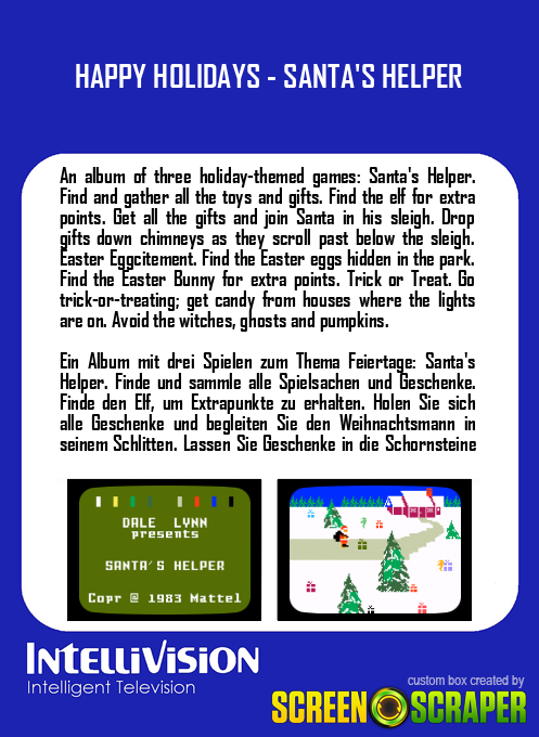 Happy Holidays: Santa's Helper - Dos
