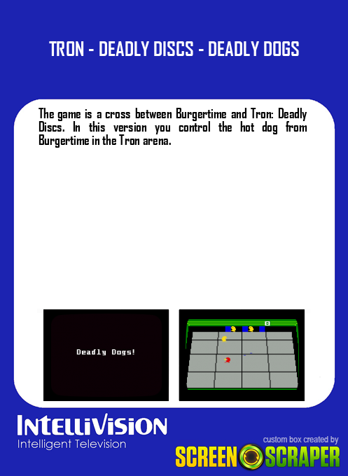 TRON - Deadly Discs - Deadly Dogs - Dos