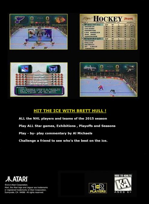 Brett Hull NHL Hockey dos