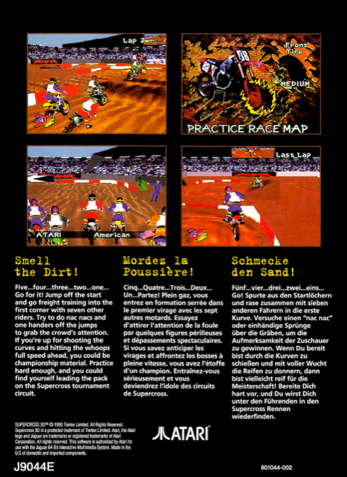 SuperCross 3D - Dos