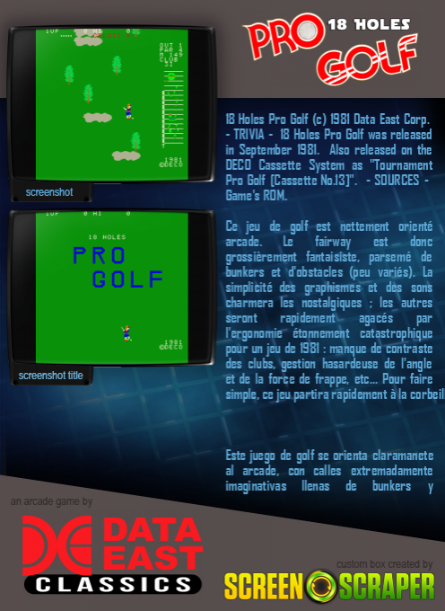 18 Holes Pro Golf - Dos