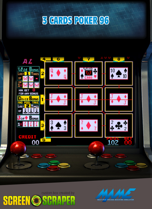 3 Cards Poker 96
