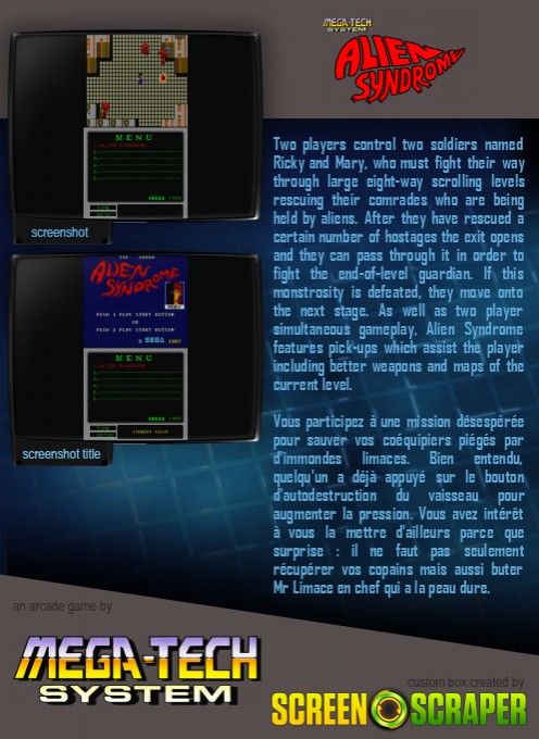 Alien Syndrome - Dos