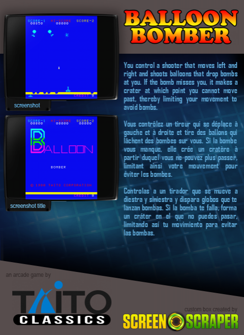 Balloon Bomber - Dos