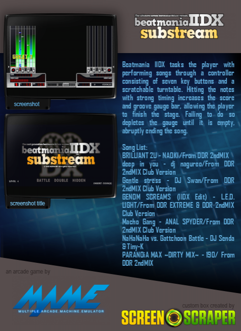 beatmania IIDX Substream - Dos