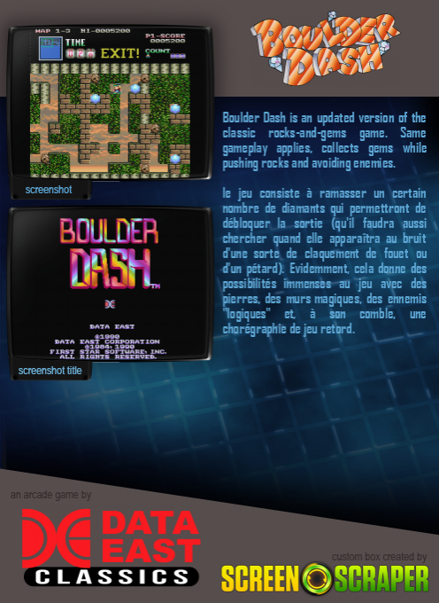 Boulder Dash / Boulder Dash Part 2 - Dos