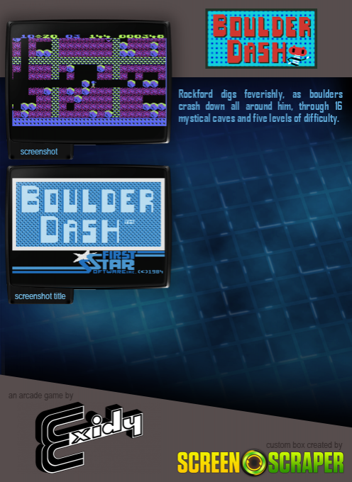 Boulder Dash - Dos
