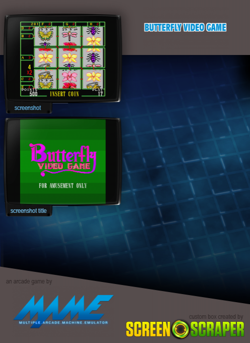 Butterfly Video Game - Dos