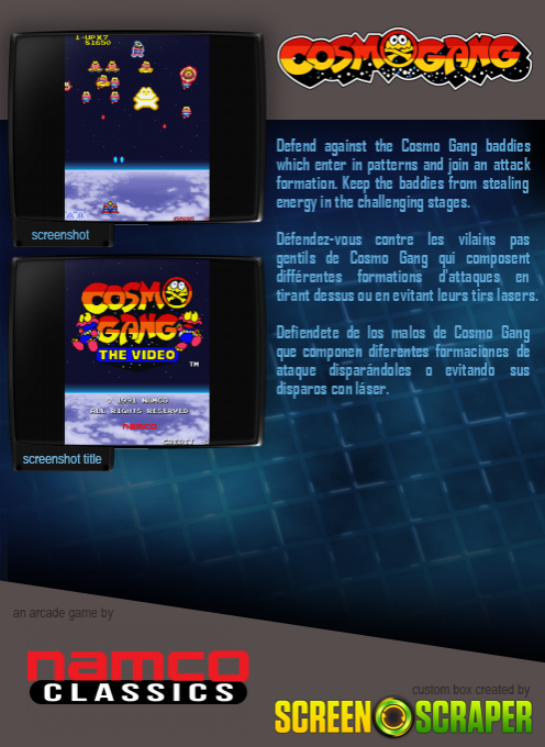 Cosmo Gang The Video dos