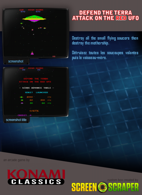 Defend the Terra Attack on the Red UFO dos
