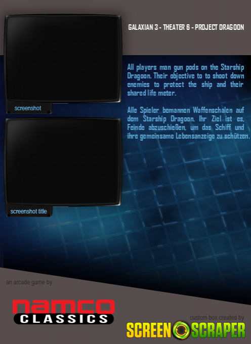 Galaxian 3 - Theater 6 - Project Dragoon dos