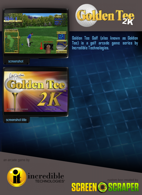 Golden Tee 2k dos