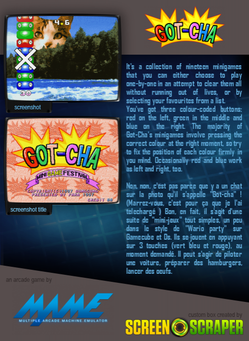 Got-cha Mini Game Festival dos