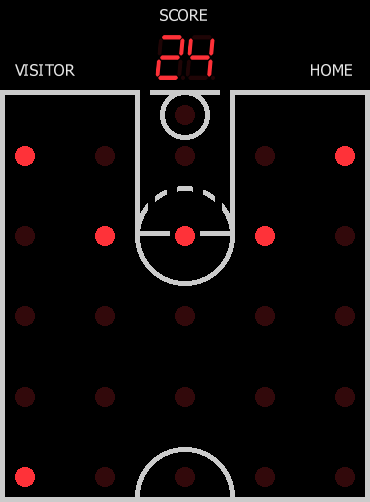 Half Court Computer Basketball