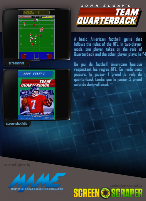 John Elway's Team Quarterback dos