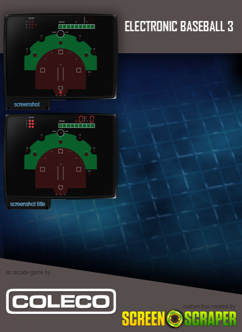 Electronic Baseball 3 (Entex) dos