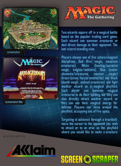 Magic the Gathering: Armageddon dos