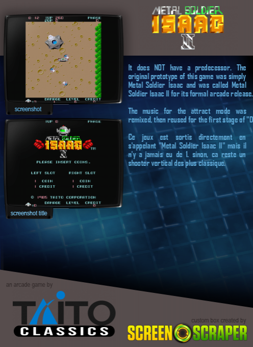 Metal Soldier Isaac 2 dos