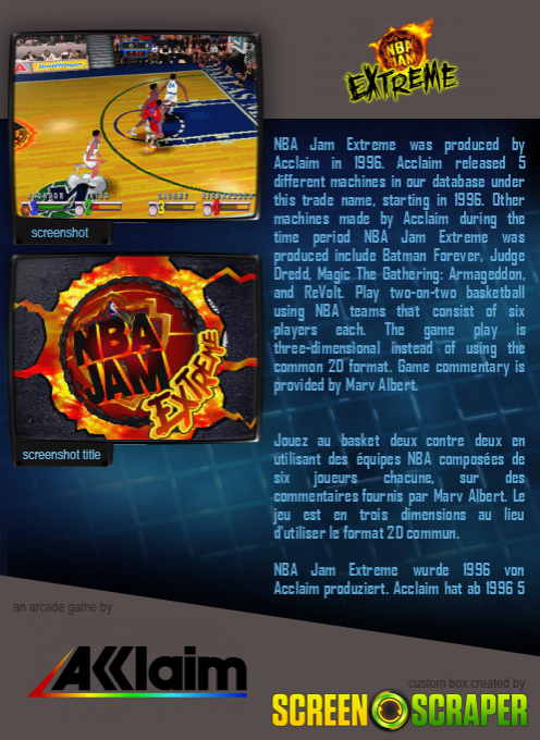 NBA Jam Extreme dos