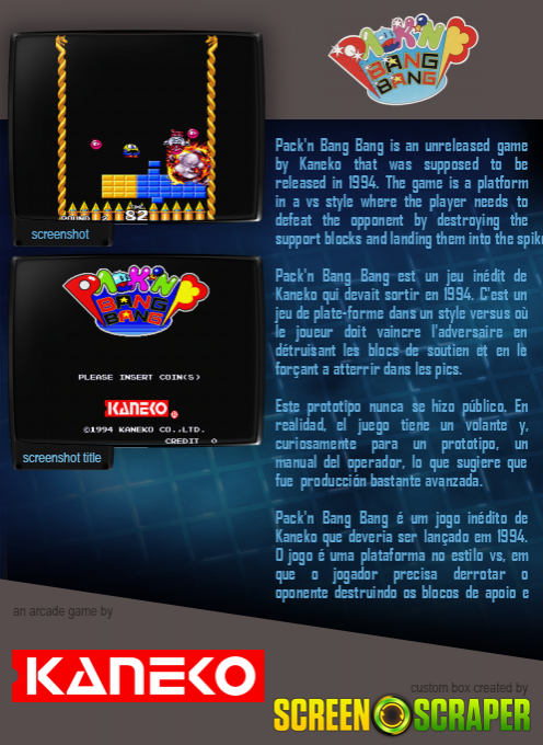 Pack'n Bang Bang dos