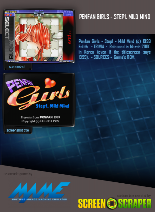 Penfan Girls - Step1. Mild Mind dos