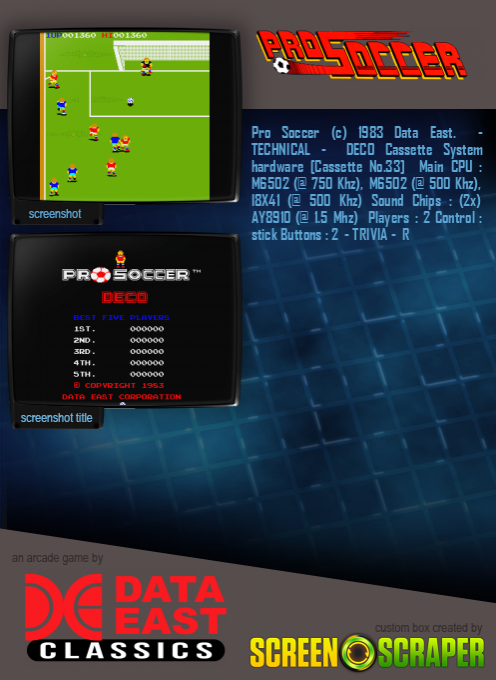 Pro Soccer dos