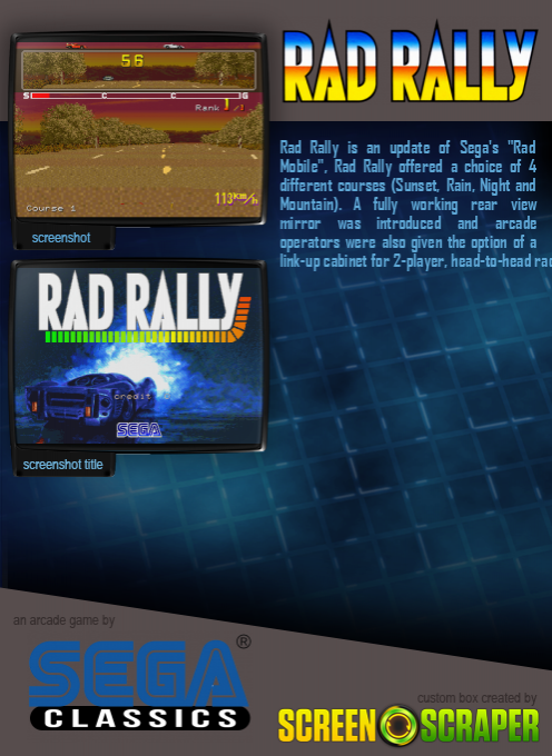 Rad Rally dos