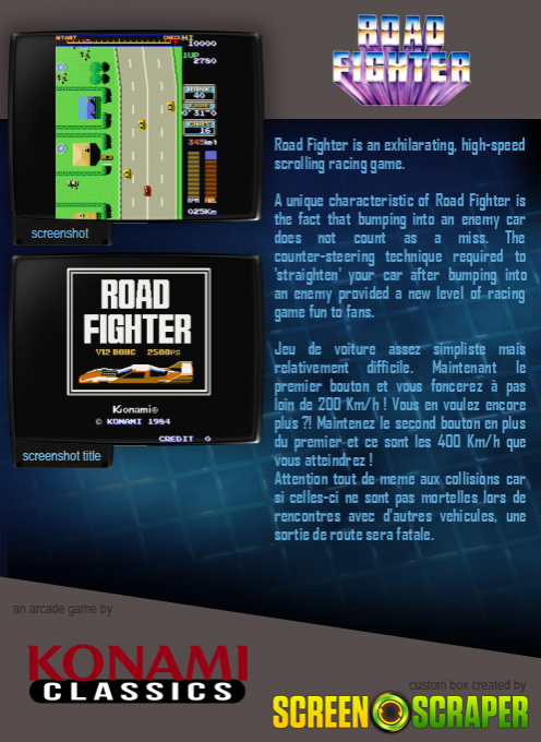 Road Fighter dos