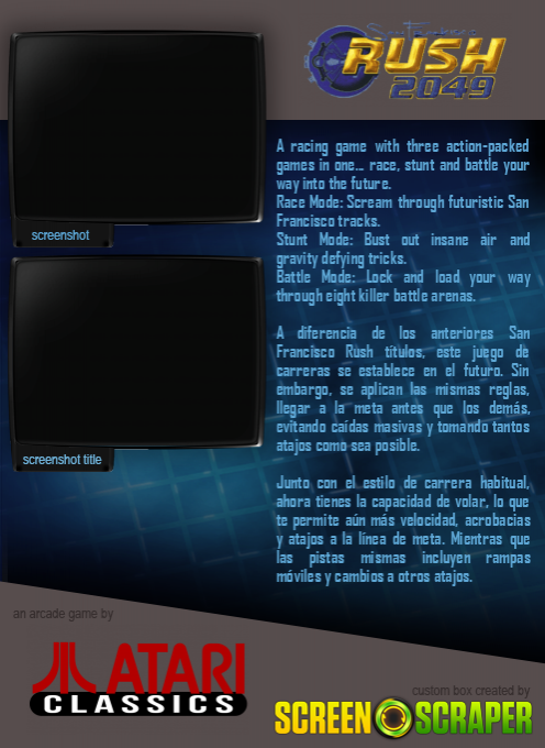 San Francisco Rush 2049 dos