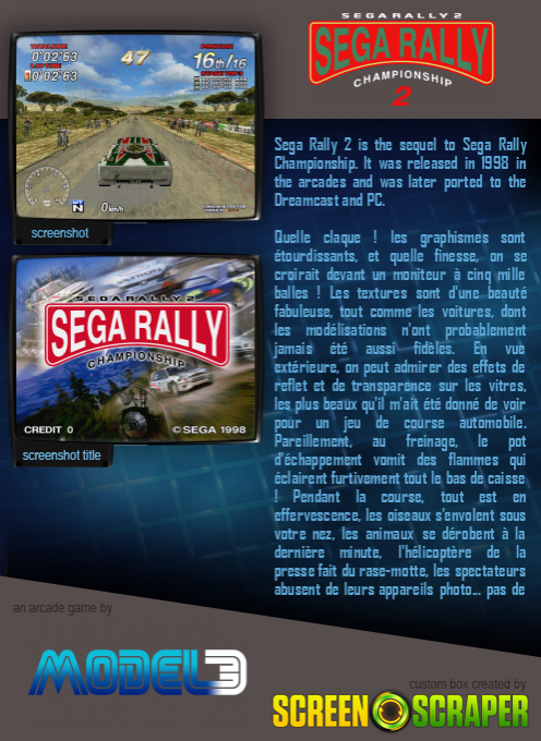 Sega Rally 2 dos