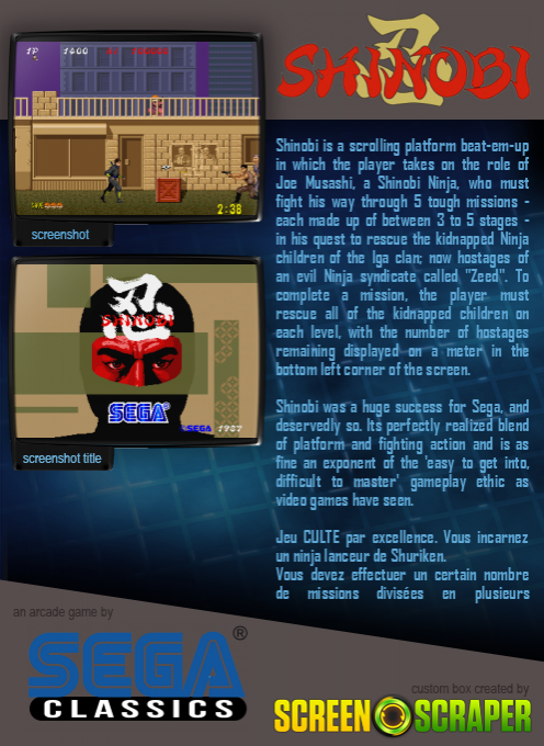 Shinobi (mega-tech) dos