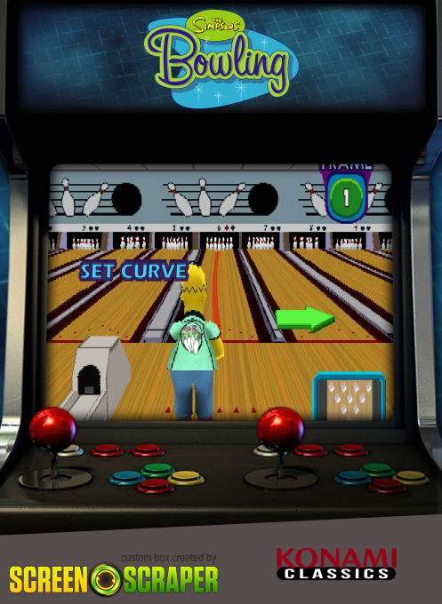 Simpsons Bowling