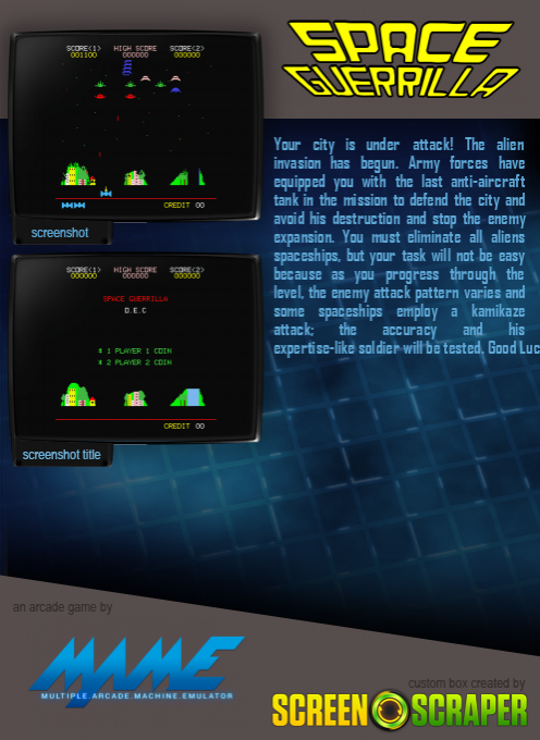 Space Guerrilla dos