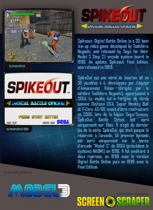 Spikeout: Digital Battle Online dos