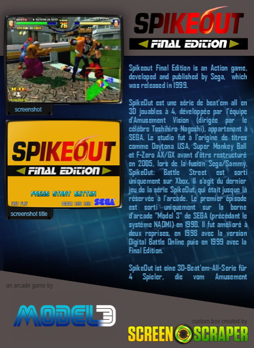 Spikeout: Final Edition dos