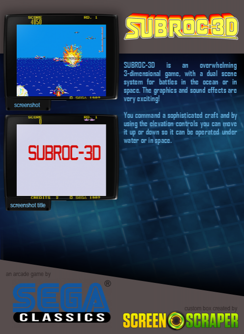 Subroc-3d dos