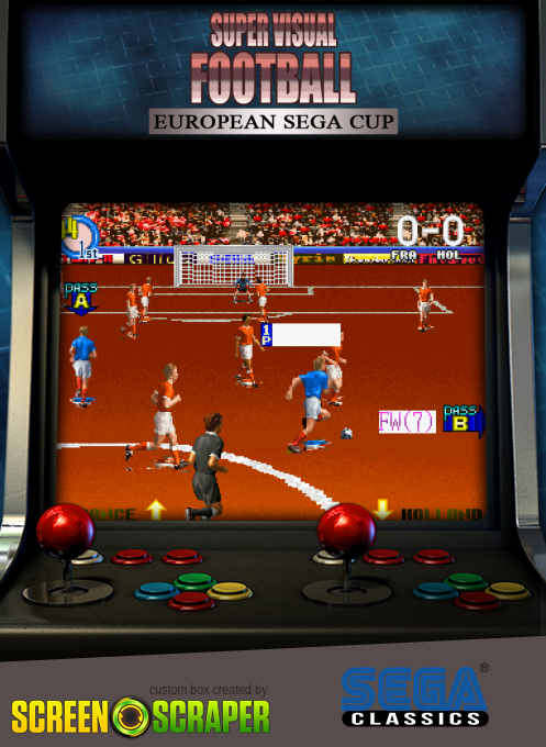 Super Visual Football - European Sega Cup