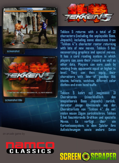 Tekken 5.1 dos