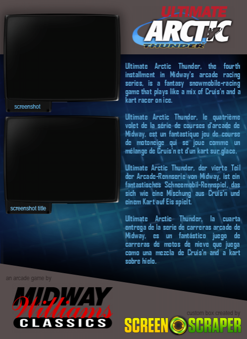 Ultimate Arctic Thunder dos