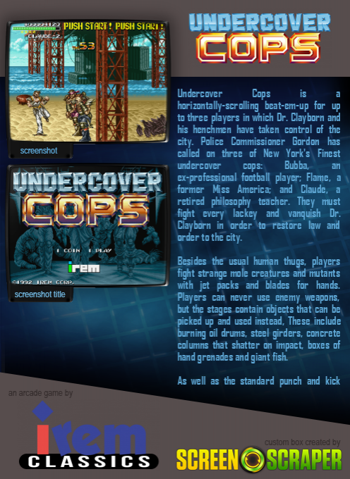 Undercover Cops dos
