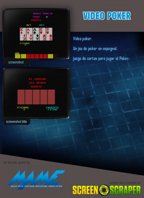 Video Poker dos