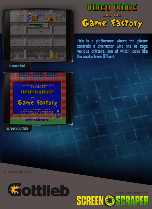 Video Vince And The Game Factory dos