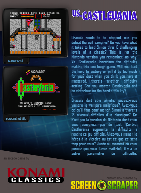 Vs. Castlevania dos