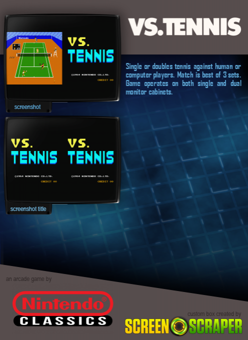 Vs. Tennis dos