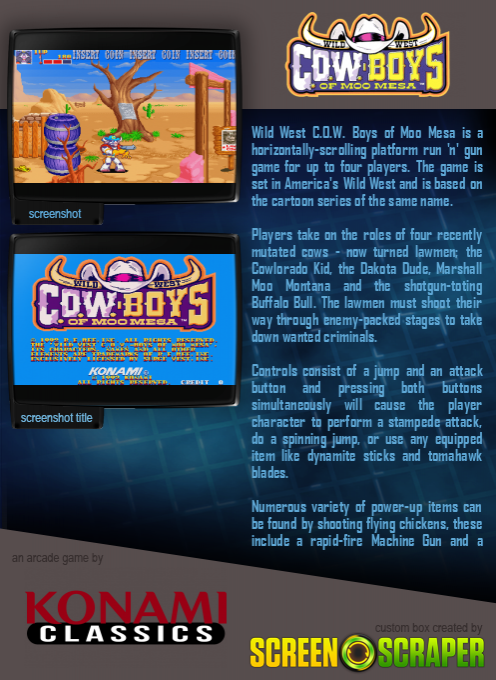 Wild West C.O.W.-Boys of Moo Mesa dos