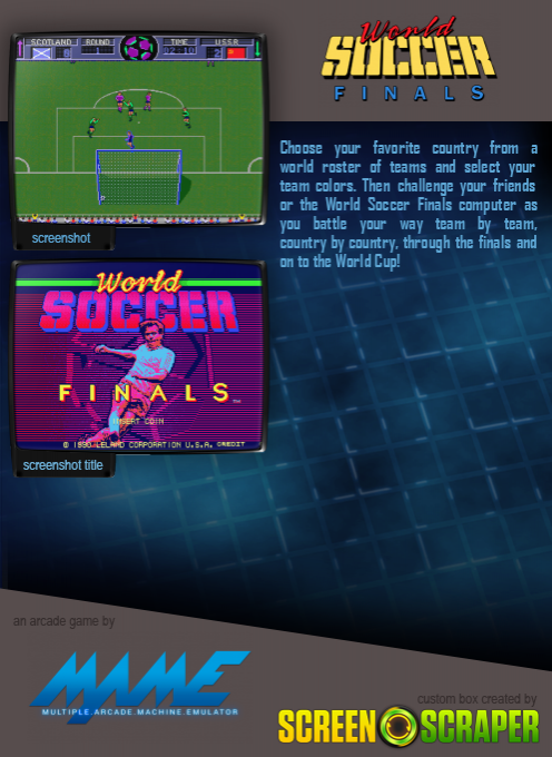 World Soccer Finals dos