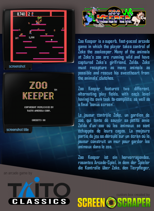 Zoo Keeper dos