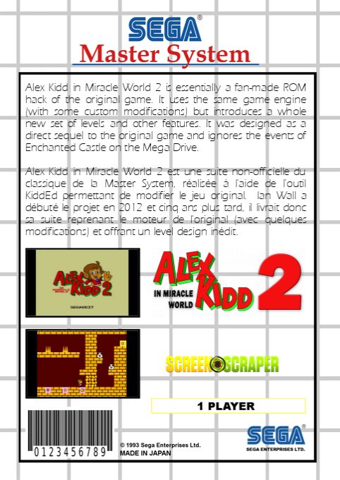 Alex Kidd In Miracle World 2 - Dos